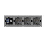 Priza Tripla Schuko + TV + Internet cu Rama Din Sticla LUXION
