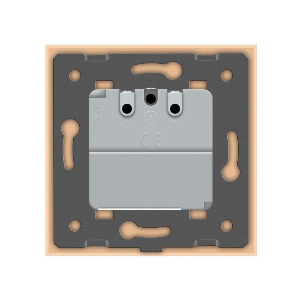 Priza inteligenta pentru perete Livolo ZigBee,16A, Wi-Fi, Compatibil cu Alexa si Google Home