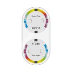 Priza smart dubla Gosund SP211, Control prin aplicatie, Programare si timer Putere max. 3680 W, Curent 16 A