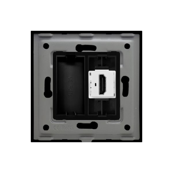 Priza HDMI cu Rama din Sticla LUXION