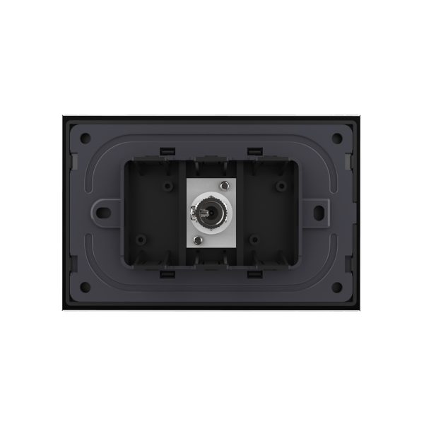 Priza Simpla TV Livolo cu Rama din Sticla – Serie Noua