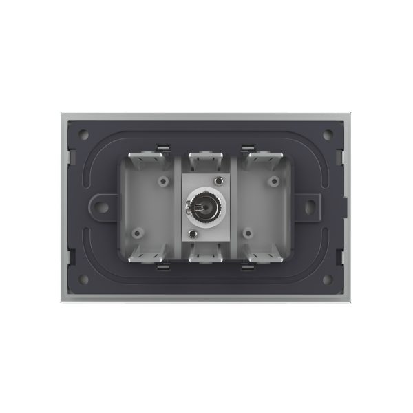 Priza Simpla TV Livolo cu Rama din Sticla – Serie Noua