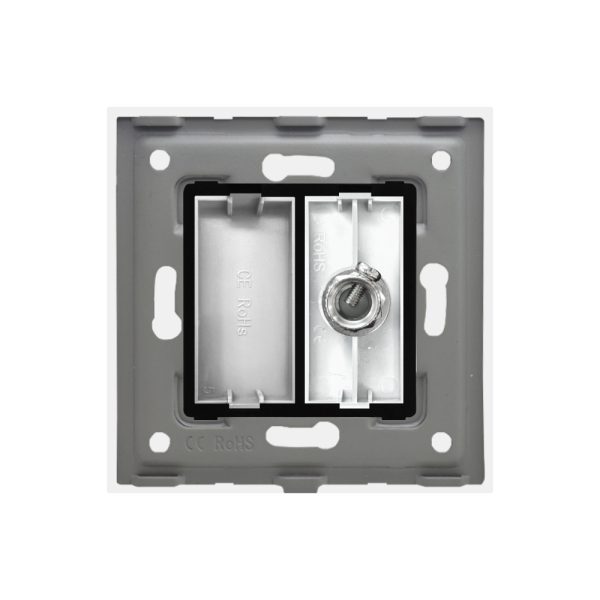 Priza TV cu Rama din Sticla LUXION