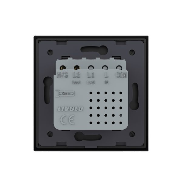 Priza USB-A + USB-C cu Rama Din Sticla LIVOLO – Serie Noua