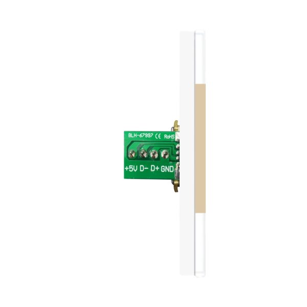 Priza USB + Blank cu Rama din Sticla LUXION