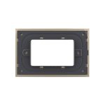 Rama din sticla Livolo standard Italian 3 module – Serie noua