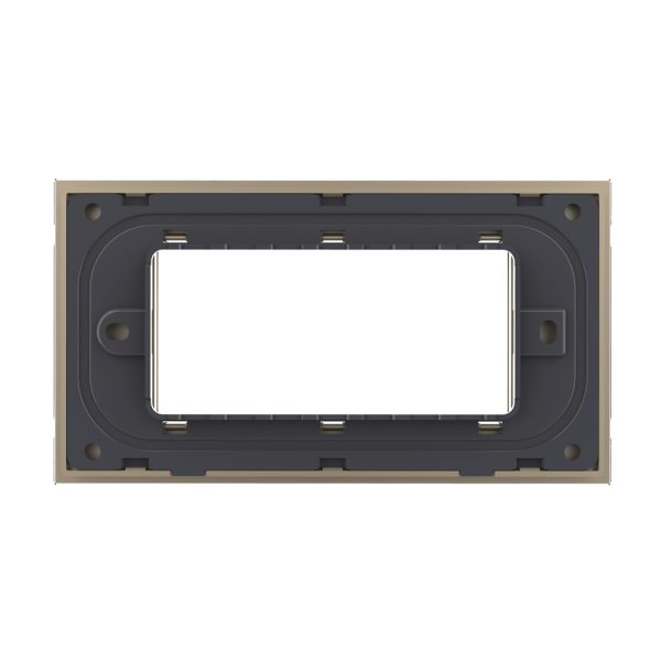 Rama din sticla Livolo standard Italian 4 module – Serie noua