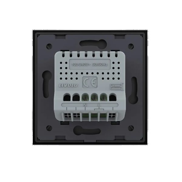 Senzor Control Sunet si Lumini Livolo cu Rama din Sticla, Protocol Zigbee