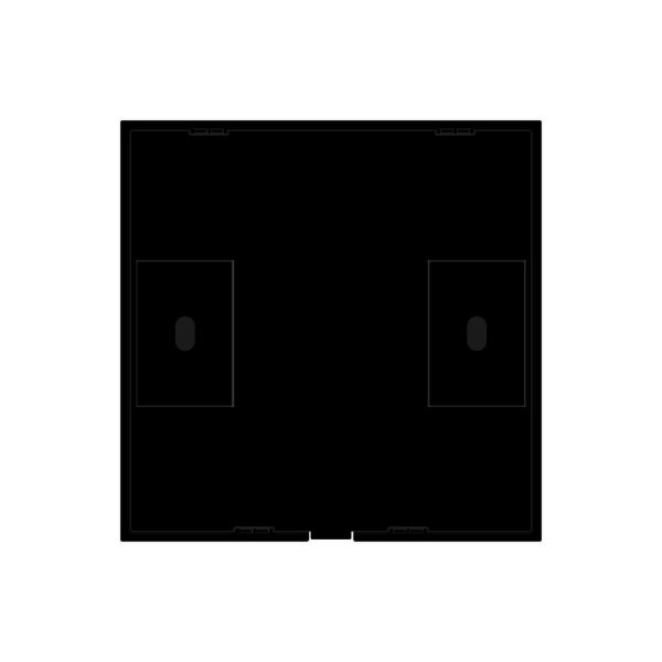 Telecomanda cu Touch Screen si 2 Canale RF433 LUXION