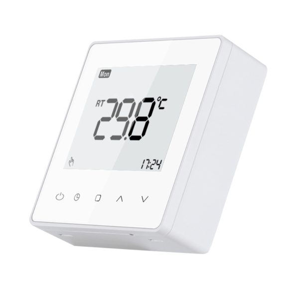 Termostat cu fir Luxion TP608 pentru centrala termica pe gaz sau electrica, Programari, Anti-inghet