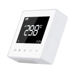 Termostat cu fir Luxion TP618 pentru centrala termica pe gaz sau electrica, Display LCD, Memorare