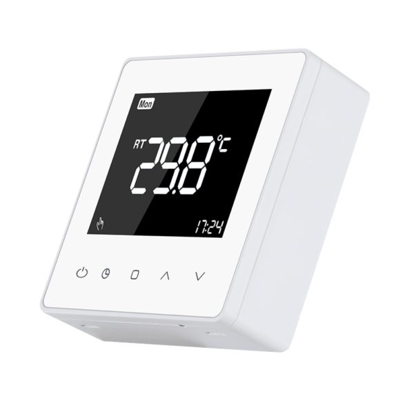 Termostat cu fir Luxion TP618 pentru centrala termica pe gaz sau electrica, Display LCD, Memorare