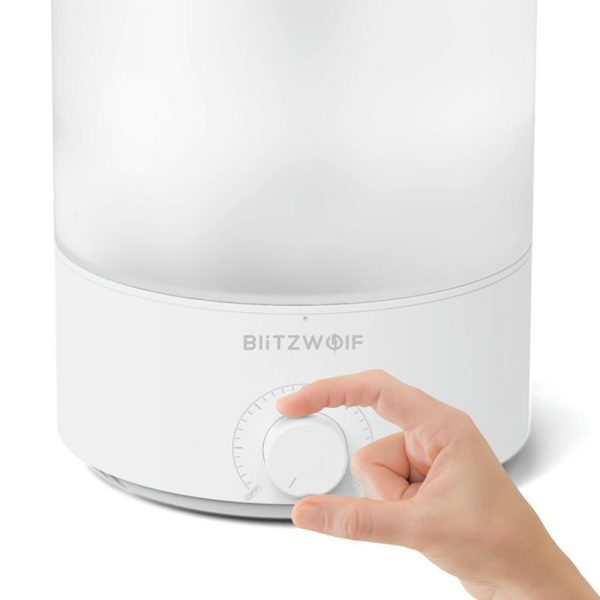 Umidificator si difuzor de arome BlitzWolf BW-SH2, Capacitate 4 L, Lumina RGB, Control aplicatie – Resigilat