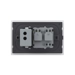 Priza simpla cu USB Livolo standard italian