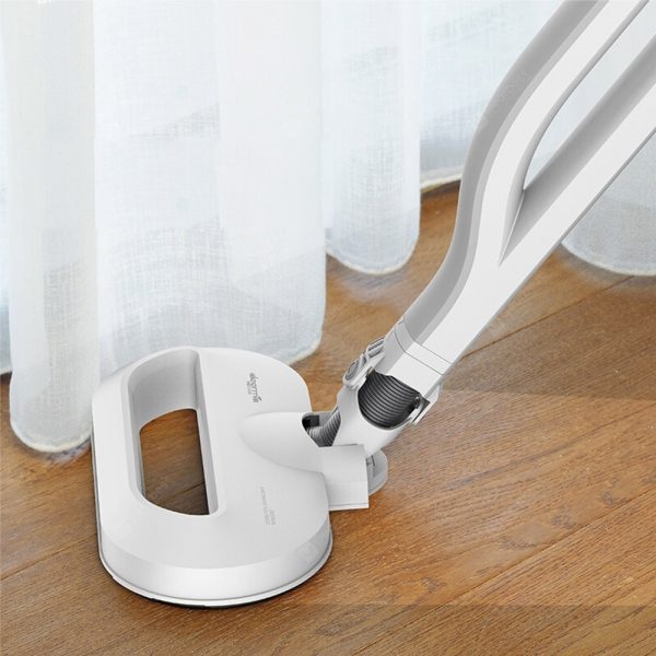 Aspirator vertical Deerma DX800, Alb, Putere 600 W, Capacitate 800 mL, 4 Etape de filtrare – Resigilat