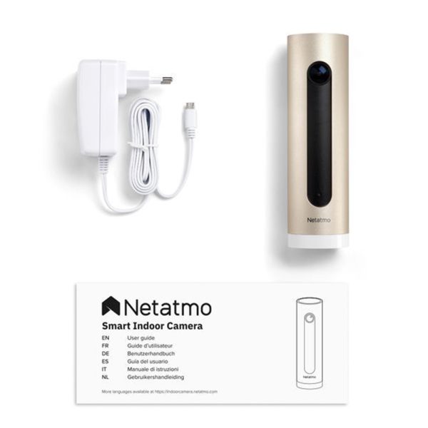 Camera de supraveghere Netatmo Welcome, Recunoastere faciala, Wi-Fi, 4 MP, Rezolutie 1080P, Acces aplicatie