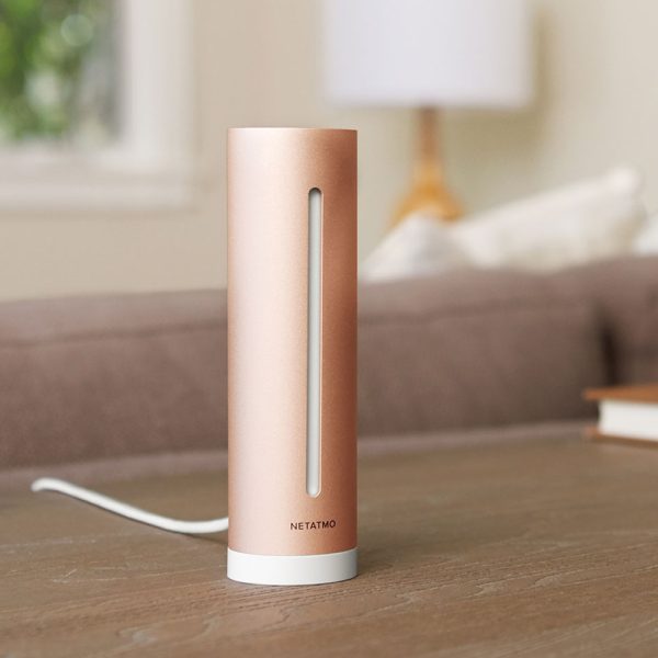 Dispozitiv de masurare a calitatii aerului Netatmo Home Coach, Temperatura, Umiditate, CO2, Zgomot