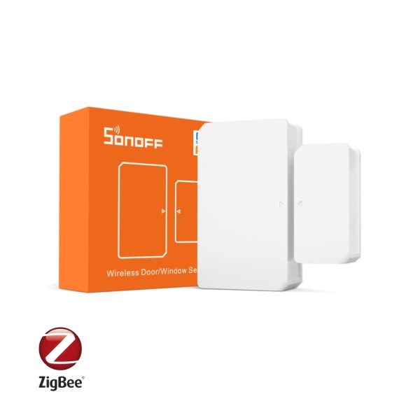 Senzor pentru usi si ferestre Sonoff SNZB-04, Wi-Fi, Protocol ZigBee, Notificari aplicatie