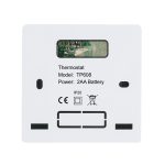 Termostat cu fir Luxion TP608 pentru centrala termica pe gaz sau electrica, Programari, Anti-inghet