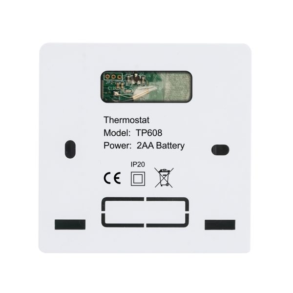 Termostat cu fir Luxion TP608 pentru centrala termica pe gaz sau electrica, Programari, Anti-inghet