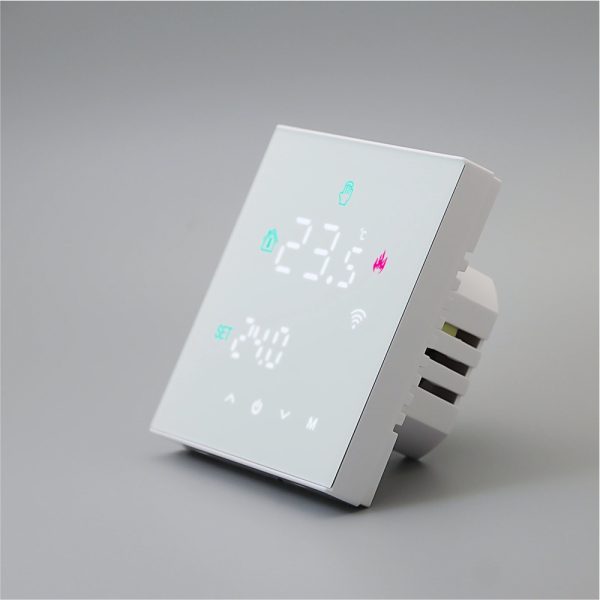 Termostat Wi-Fi pentru incalzirea termica pe gaz BeOk TGW60-WIFI-WPB