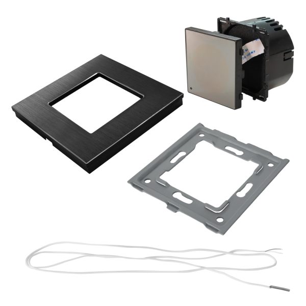 Termostat Wi-Fi pentru incalzirea electrica LUXION cu Rama din Aluminiu