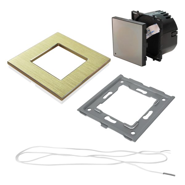 Termostat Wi-Fi pentru incalzirea electrica LUXION cu Rama din Aluminiu