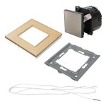 Termostat Wi-Fi pentru incalzirea electrica LUXION cu Rama din Sticla