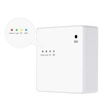 Termostat Wi-Fi Luxion TP608RFW cu receiver pentru centrala termica pe gaz sau electrica, Smart, Programari, Control aplicatie