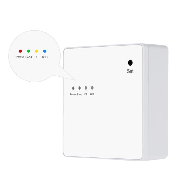 Termostat Wi-Fi Luxion TP618RFW cu receiver pentru centrala termica pe gaz sau electrica, Smart, Programari, Control aplicatie