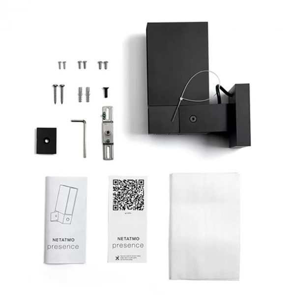Camera de supraveghere pentru exterior Netatmo Presence, Wi-Fi, Proiector LED, Vedere nocturna, 4 MP, Rezolutie 1080P