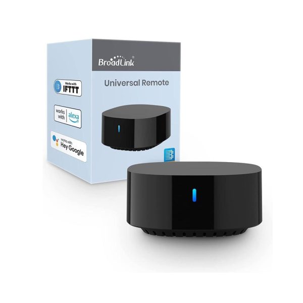 Telecomanda universala IR Broadlink TV Mate, Integrare Alexa, Google Assistant & IFTTT, Aplicatie, Distanta 8 metri