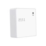 Termostat Wi-Fi Luxion TP608RFW cu receiver pentru centrala termica pe gaz sau electrica, Smart, Programari, Control aplicatie