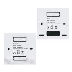 Termostat Luxion TP618RF cu receiver pentru centrala termica pe gaz sau electrica, Display LCD, Memorare