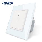 Intrerupator simplu cu touch Livolo din sticla, Serie noua