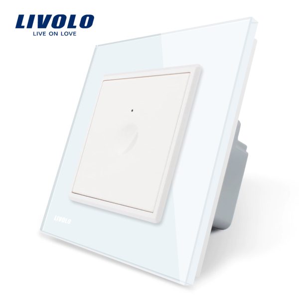 Intrerupator simplu cu touch Livolo din sticla, Serie noua