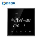 Termostat pentru incalzirea electrica in pardoseala BeOK TGT70-EP
