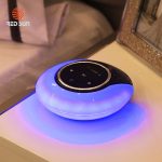 Boxa portabila Red Sun Moon Bay cu lampa cu LED, Bluetooth 4.0, RS-WBSL-07