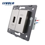 Priza Dubla USB Livolo