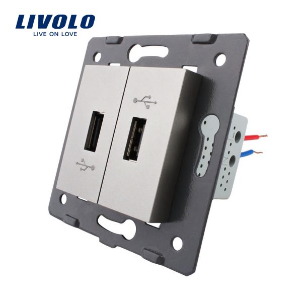 Priza Dubla USB Livolo