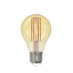 Bec inteligent LED Wireless Homeflow B-5009, E27, 5.5W (40W), 500lm, dimabil, filament, lumina calda, Control de pe telefonul mobil