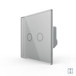 Intrerupator Draperie cu Touch LIVOLO din Sticla – Serie Noua