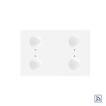 Modul intrerupator cvadruplu wireless cu touch Livolo standard Italian, Serie noua