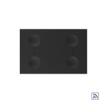 Modul intrerupator cvadruplu wireless cu touch Livolo standard Italian, Serie noua