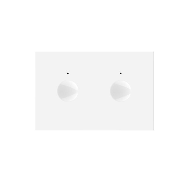Modul intrerupator dublu cu touch Livolo standard Italian, Serie noua