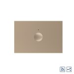 Modul intrerupator simplu cap scara / cap cruce wireless cu touch Livolo standard Italian, Serie noua