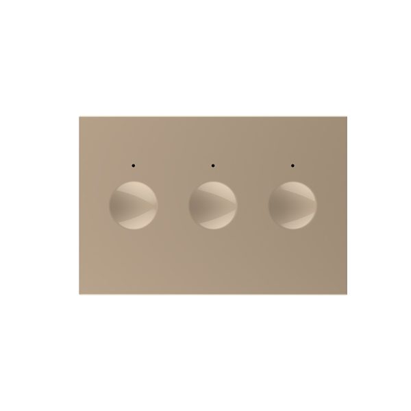 Modul intrerupator triplu cu touch Livolo standard Italian, Serie noua