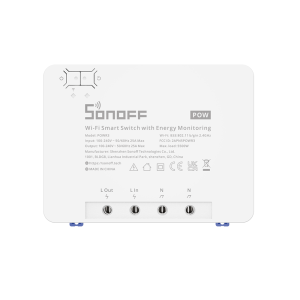 Releu Wi-Fi Sonoff Pow R3, Monitorizare consum electric, Control aplicatie & vocal