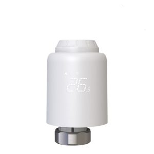 Cap termostatic pentru radiator Tellur, Wi-Fi, Universal, Afisaj LED, Control aplicatie