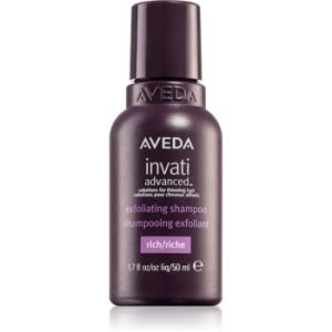 Aveda Invati Advanced™ Exfoliating Rich Shampoo curatarea profunda a scalpului cu efect exfoliant
